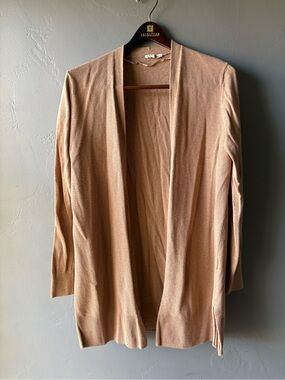 GAP Camel Long Cardigan ~ Size L